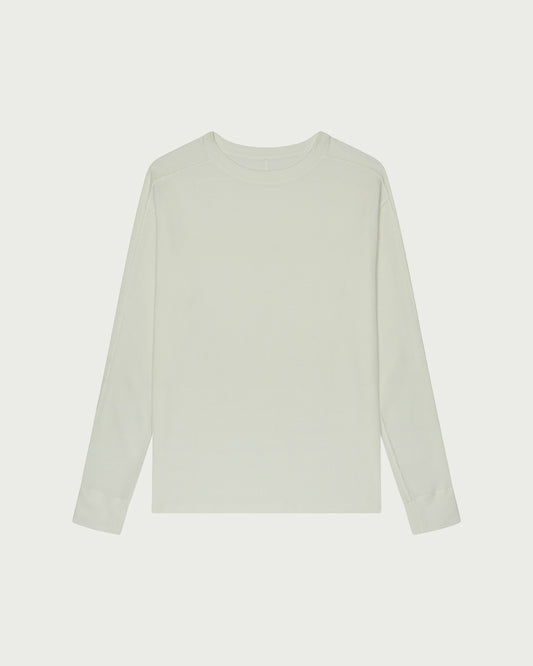 Waffle-Knit Longsleeve - Ecru