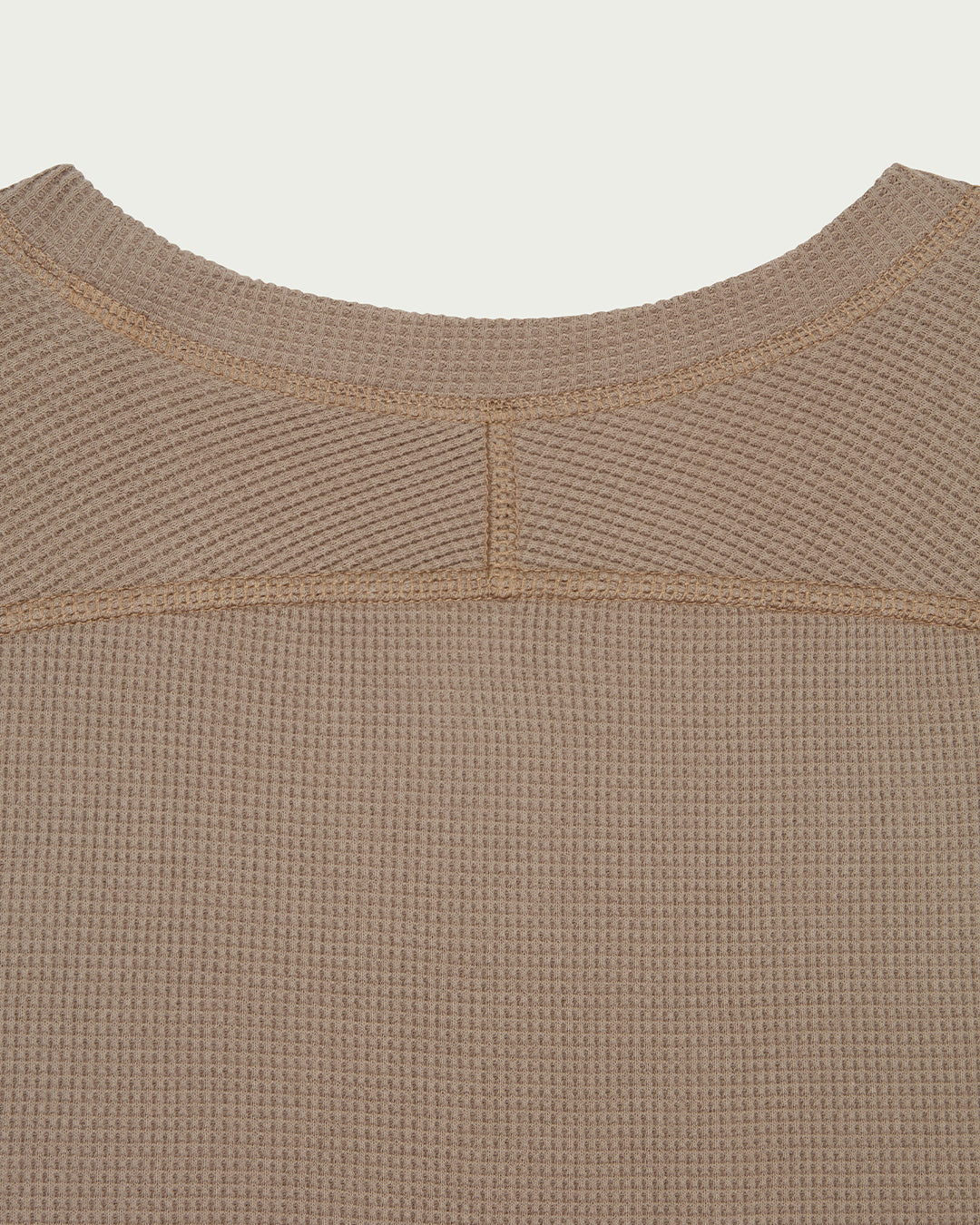 Waffle-Knit Longsleeve - Earth