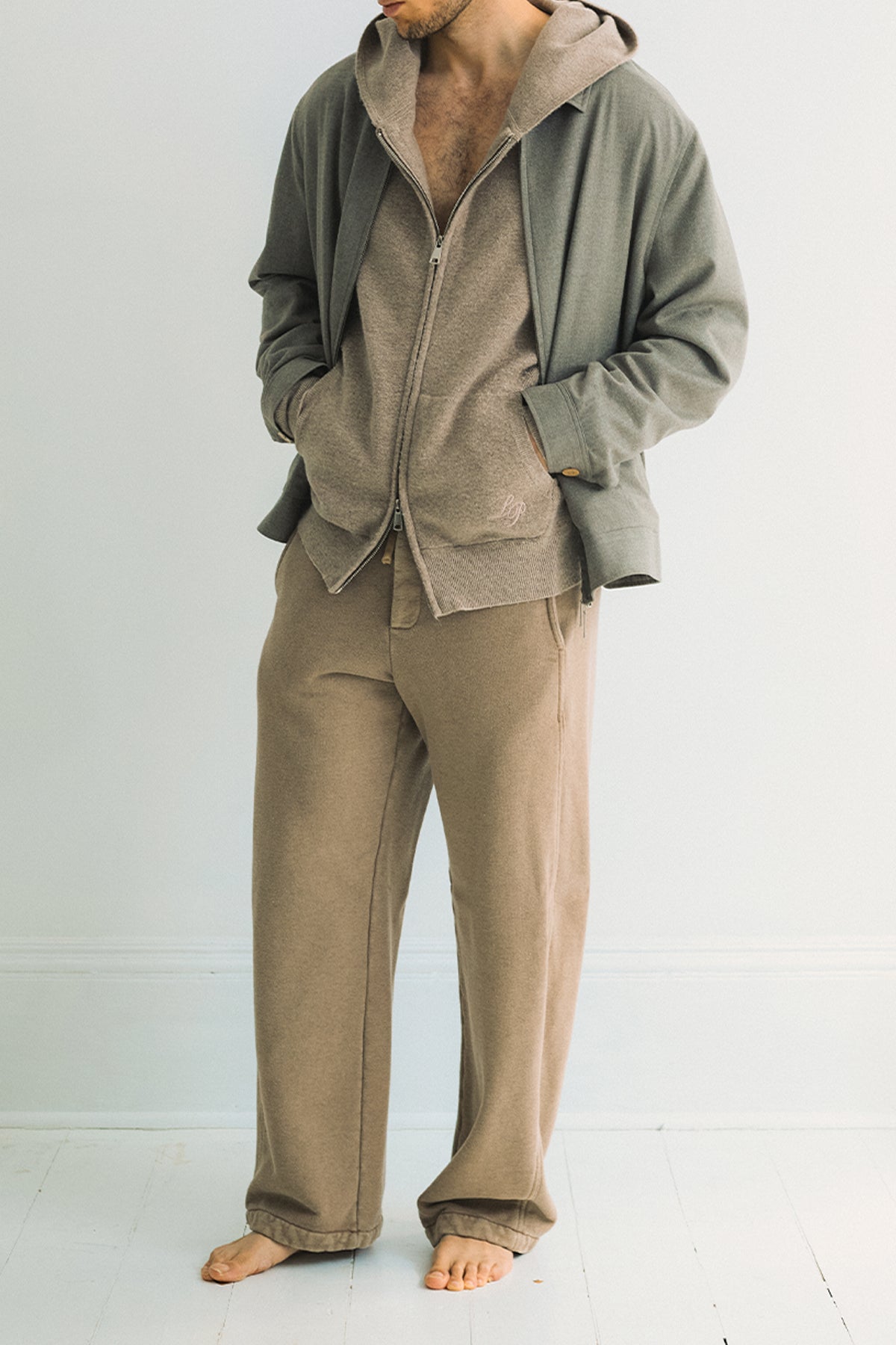 Jerome Hoodie - Biscotti Marl